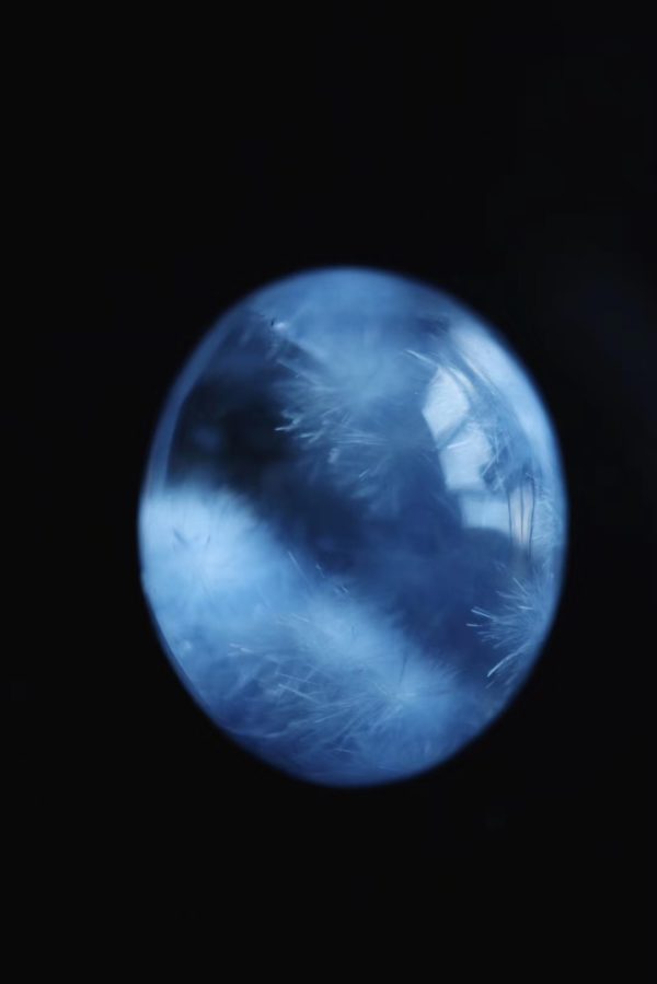 蓝发晶的微观世界图鉴,有非常舒适的视觉体验-菩心晶舍