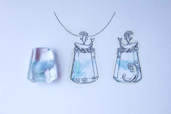 一款值得被坚定偏爱的稀有宝石:蓝发晶-菩心晶舍