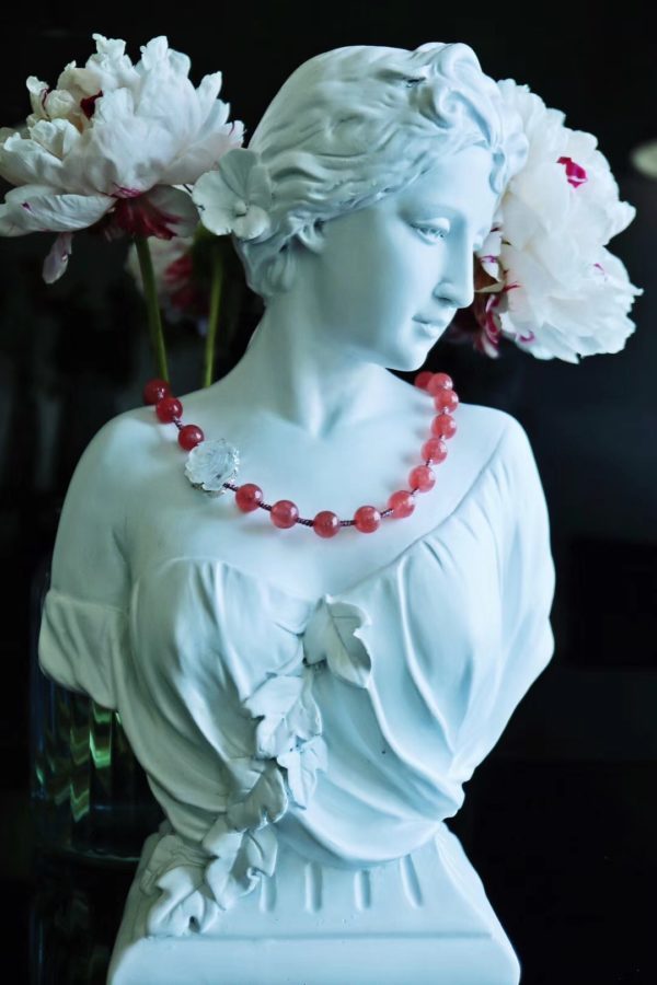 红纹石搭配月光石,好看吗?-菩心晶舍