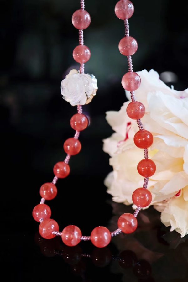 红纹石搭配月光石,好看吗?-菩心晶舍