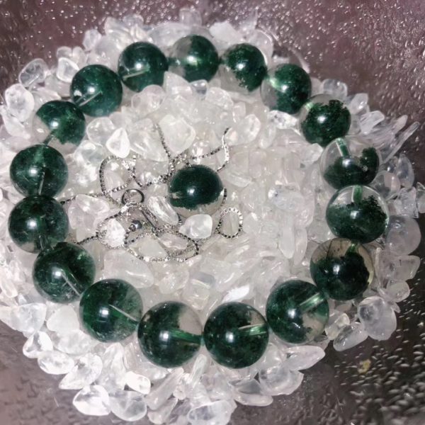 【客户返图】绿幽灵,守护心灵的一种天然晶石-菩心晶舍