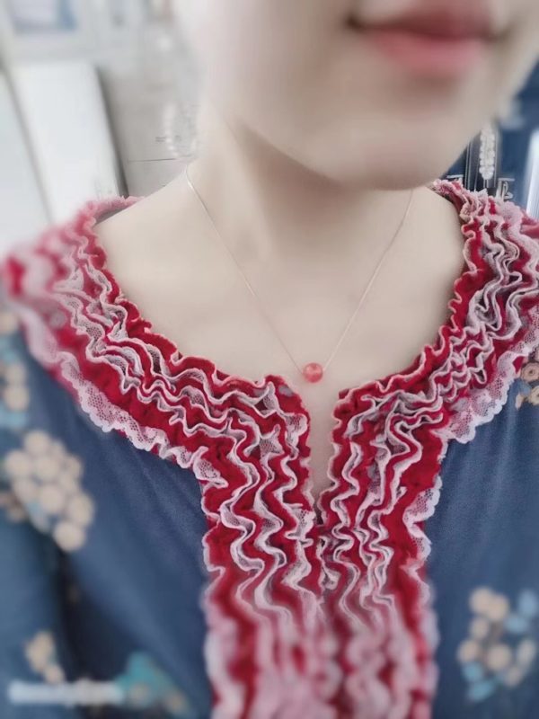 【客户返图】准妈咪，月光石安胎，红纹石开心轮，都好有爱呢。-菩心晶舍