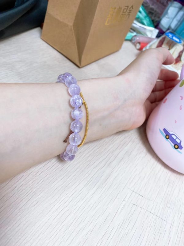 【客户返图】紫锂辉和蓝发晶,都是神仙晶石-菩心晶舍