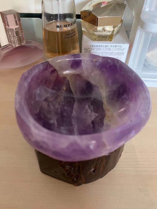 【客户返图】紫晶小盆，表现太棒了-菩心晶舍