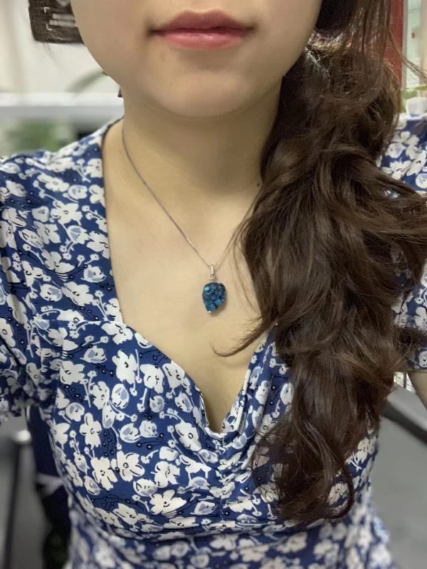 【客户返图】顶级的绿松石原石,好正,好特别!-菩心晶舍