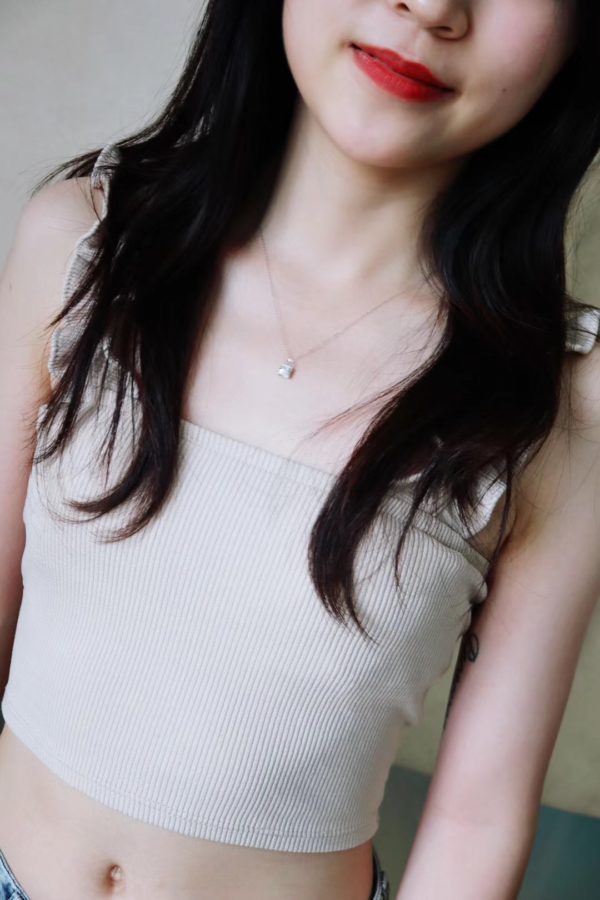 精致小姐姐的钻石白金锁骨链,记得配上晶石一起叠戴哟!-菩心晶舍