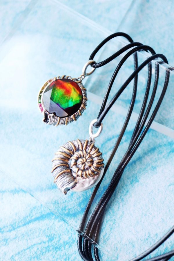 菩心晶舍无限定制的斑彩海螺坠,福气!-菩心晶舍