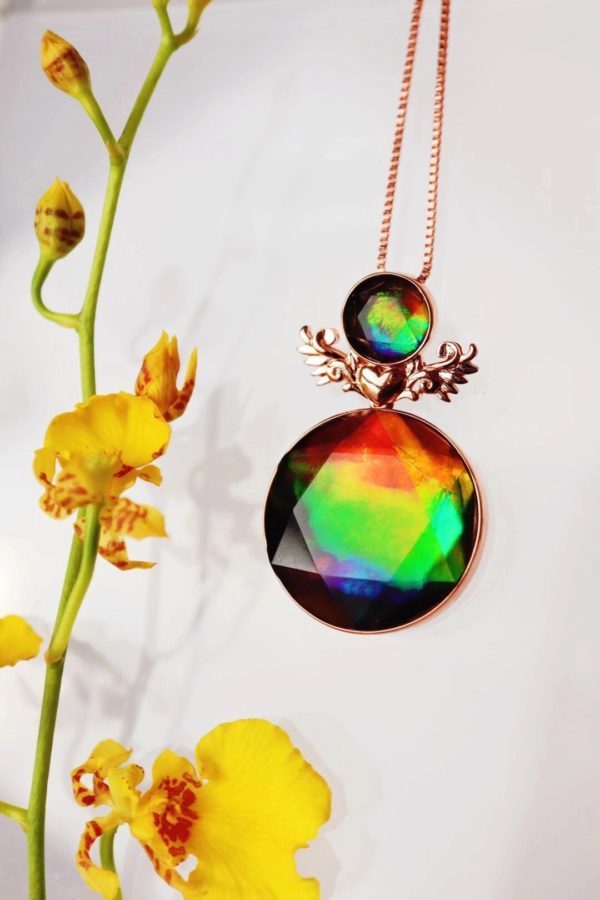 吸收天地精华的斑彩石,跟恐龙一个时代-菩心晶舍