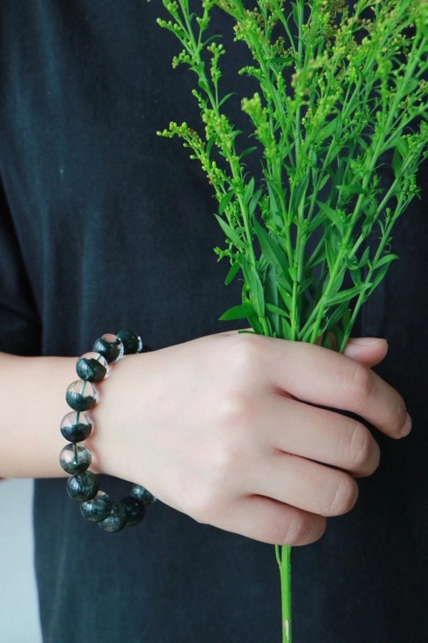 这一只超正的绿幽灵聚宝盆,且遇且珍惜~-菩心晶舍