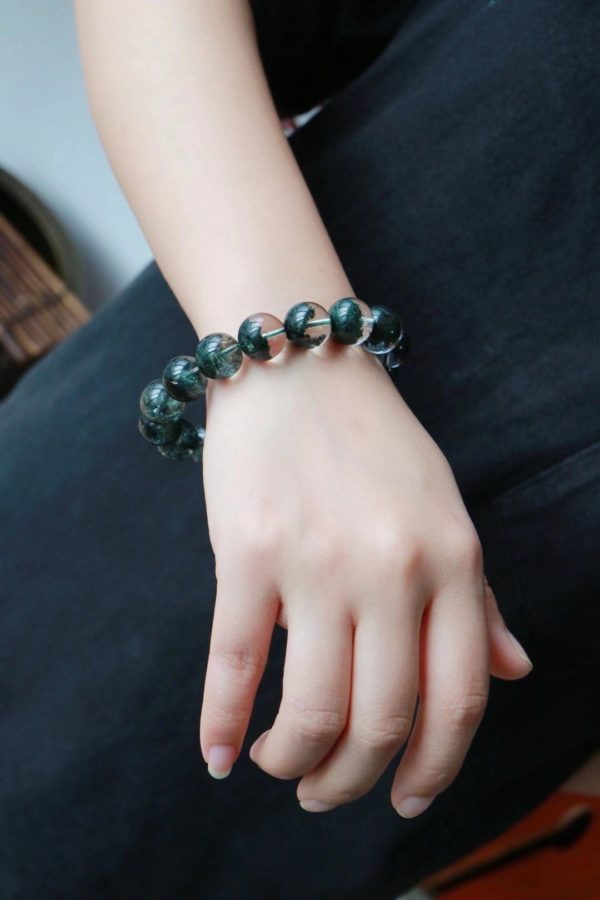 这一只超正的绿幽灵聚宝盆,且遇且珍惜~-菩心晶舍