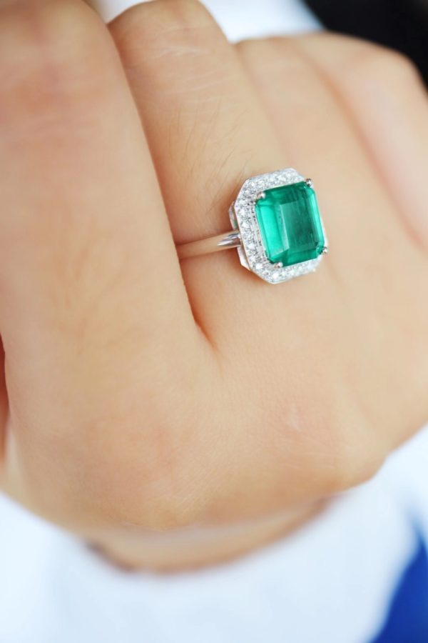 绝美的祖母绿经典款,一颗永流传-菩心晶舍