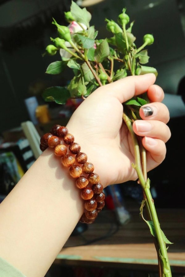 颜值超级抗打的铜发晶,颗颗猫眼效应明显-菩心晶舍