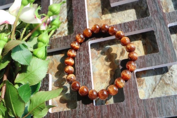 颜值超级抗打的铜发晶,颗颗猫眼效应明显-菩心晶舍