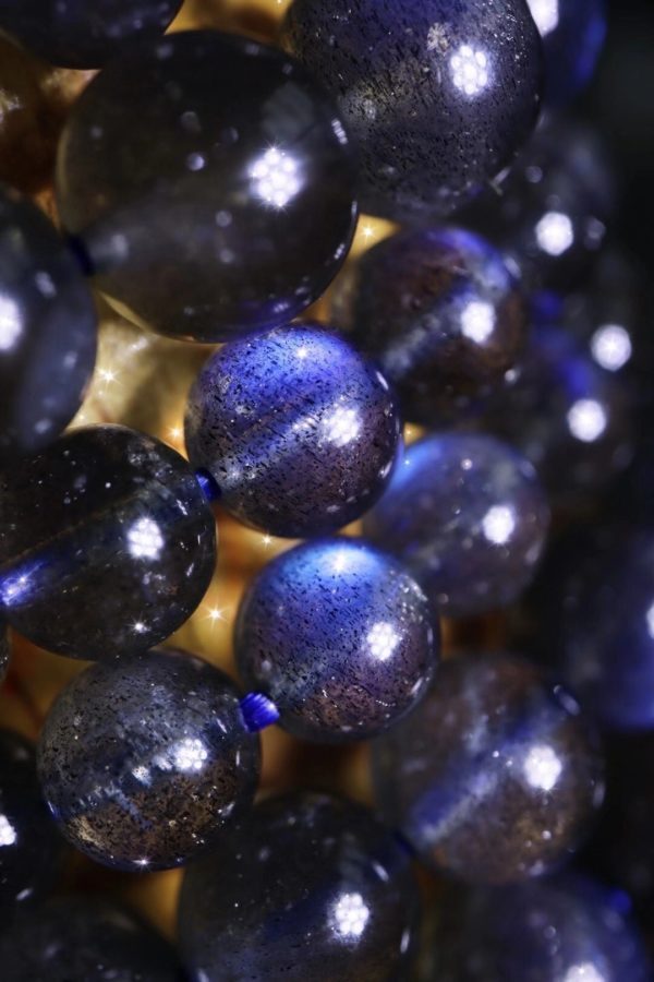 菩心晶舍出的加拿大顶级灰月光石手链太美了!-菩心晶舍