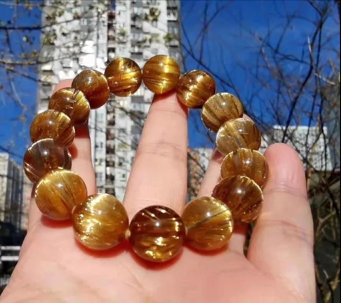 图解:钛晶和金发晶被染色处理后是怎么样的?-菩心晶舍