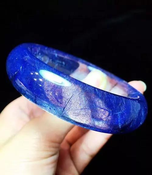 图解:钛晶和金发晶被染色处理后是怎么样的?-菩心晶舍