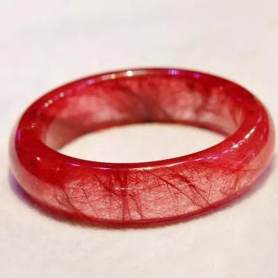 图解:钛晶和金发晶被染色处理后是怎么样的?-菩心晶舍