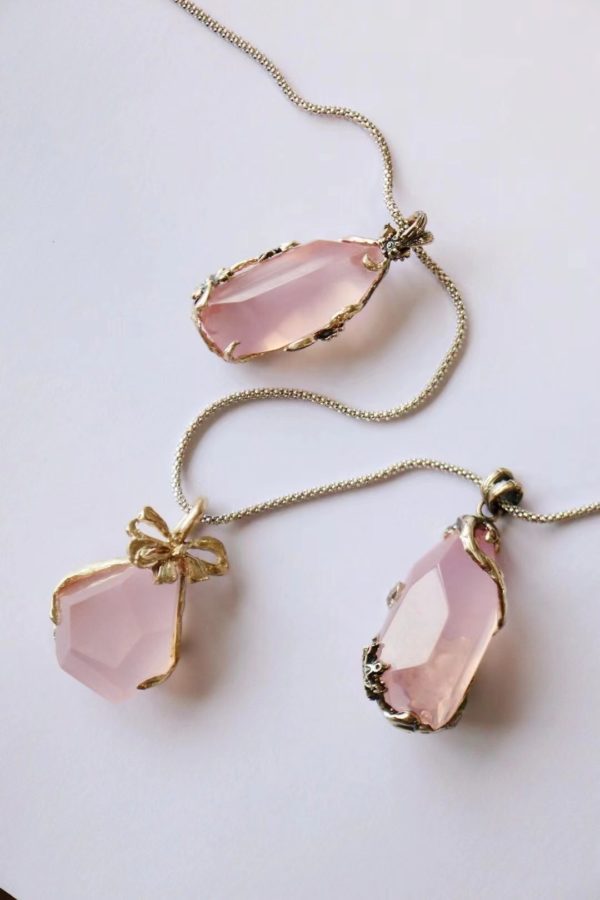 大菩心的果冻粉晶,屏蔽了负能量-菩心晶舍