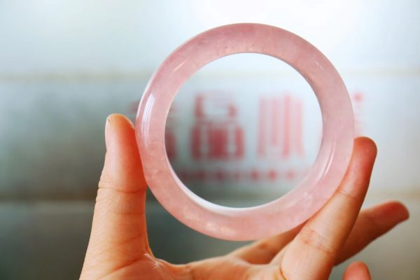 马粉镯子,如此通透冰透水润的等级,实数不易-菩心晶舍