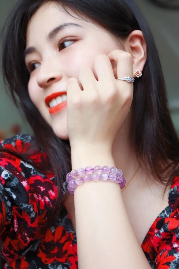 仙气飘飘的心轮宝石-紫锂辉即将售罄-菩心晶舍