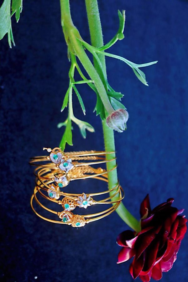 祖母绿细镯，腕上风情由此而来-菩心晶舍