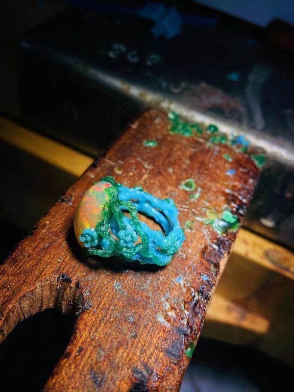 美好如欧泊石,春色设计奉上。-菩心晶舍