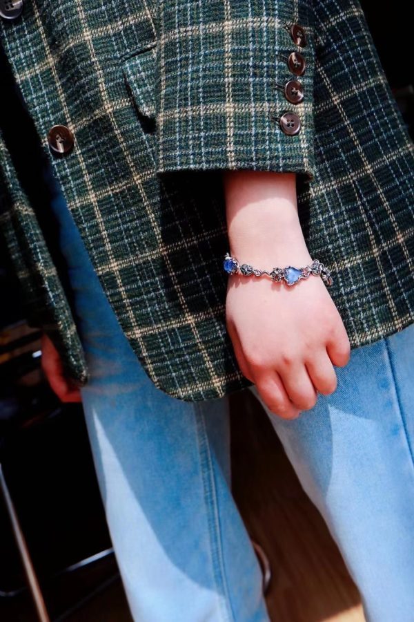 拥有一条蓝发晶手链, 便是治愈自己的开始!-菩心晶舍