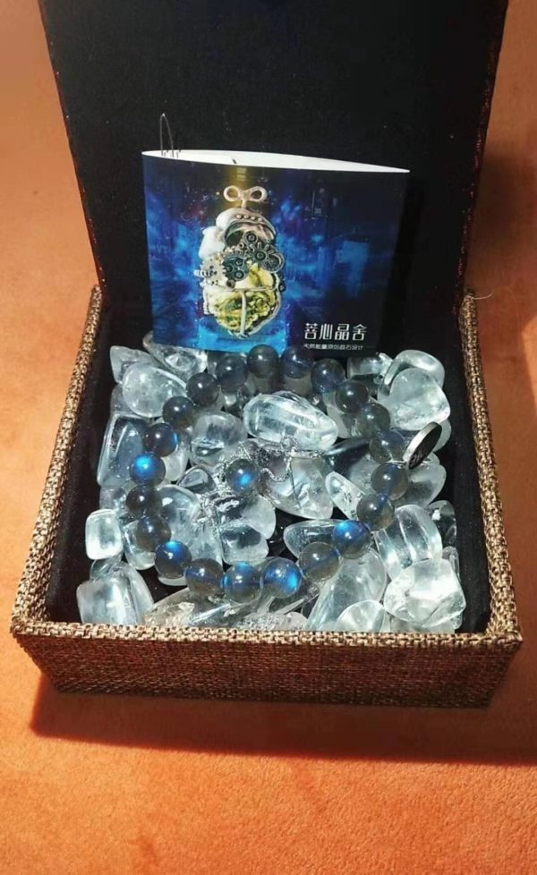 【客户返图】超美强蓝光灰月光！-菩心晶舍