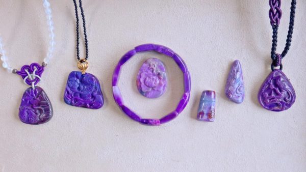 舒俱来石、紫水晶、紫发超七，紫色是浪漫的开始！-菩心晶舍