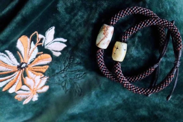 八股线结四面佛本命年手绳,搭配绿松石,辟邪保平安-菩心晶舍