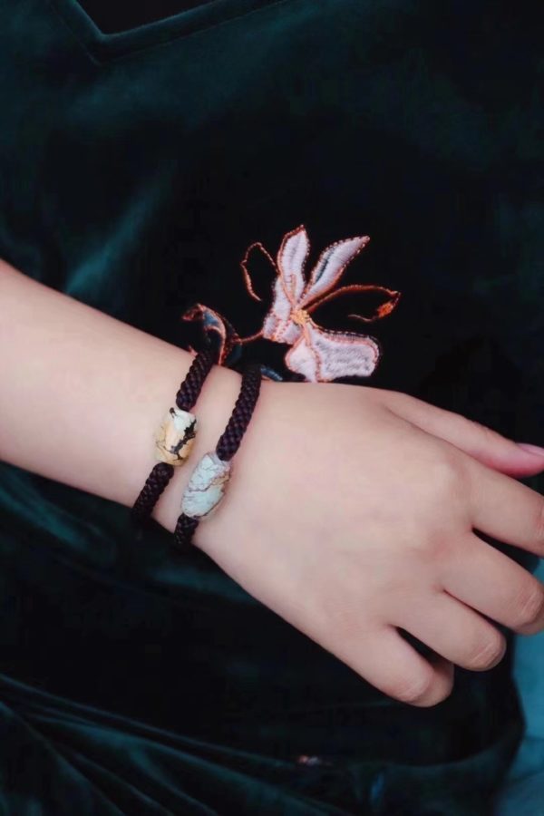 八股线结四面佛本命年手绳,搭配绿松石,辟邪保平安-菩心晶舍