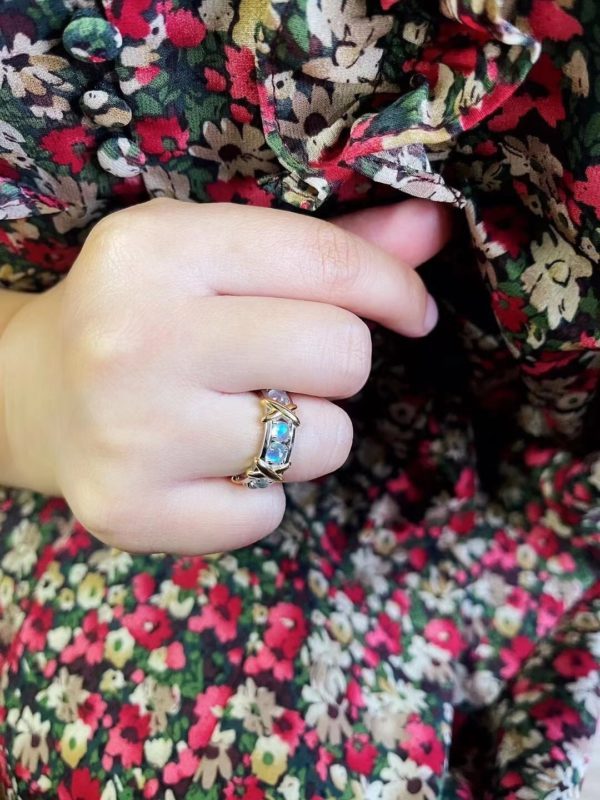 满镶月光石戒指,我真的太喜欢这一款了-菩心晶舍