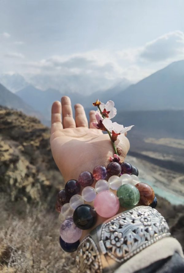 【客户返图】多宝、月光石、 海纹石、超七返图，带着菩心晶石去旅行-菩心晶舍