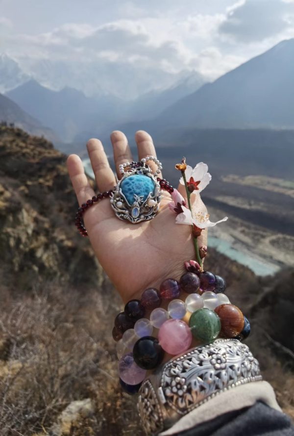 【客户返图】多宝、月光石、 海纹石、超七返图,带着菩心晶石去旅行-菩心晶舍