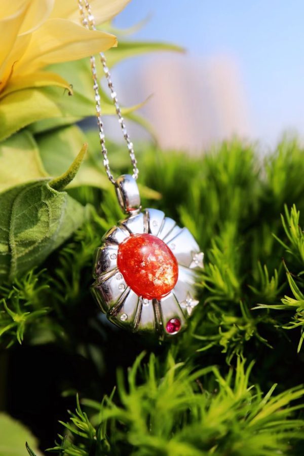 太阳石、海纹石,心里住着小太阳-菩心晶舍