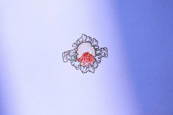 紫水晶、粉晶、金草莓晶,认认真真地做着我们每一款设计-菩心晶舍