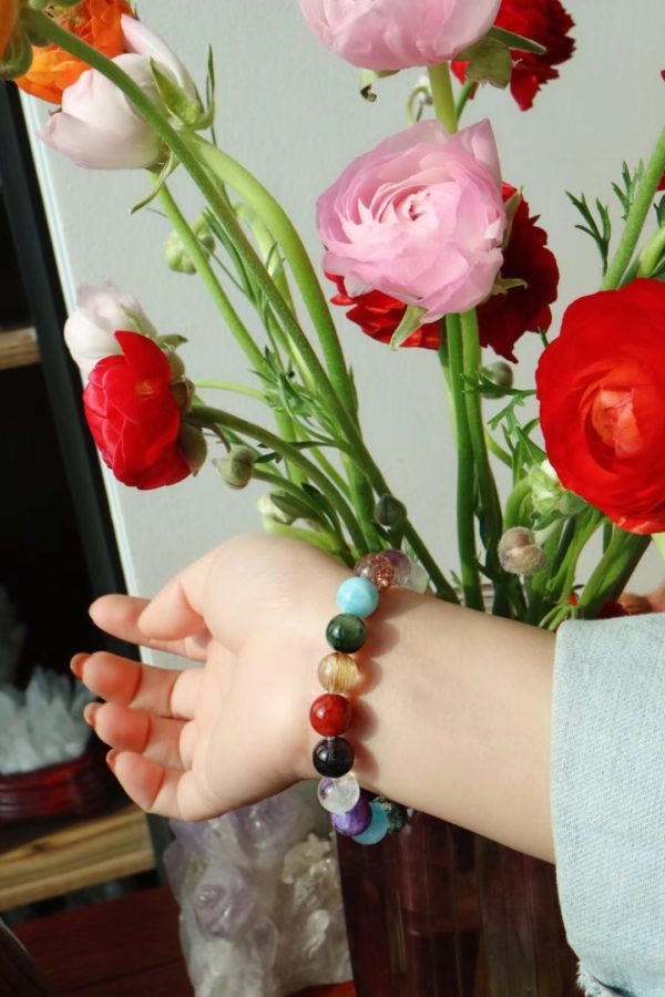 精品多宝手串，有多宝的姑娘，每天都是美滋滋滴-菩心晶舍