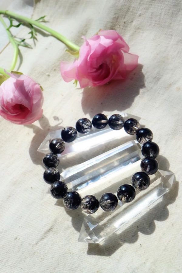 酷酷的黑发晶,可助主人排除身上的浊气-菩心晶舍