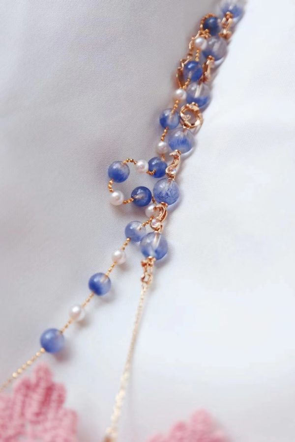 喜欢蓝发晶手链,不用选择,都要-菩心晶舍