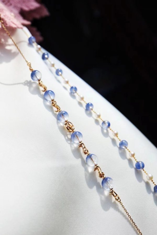 喜欢蓝发晶手链,不用选择,都要-菩心晶舍