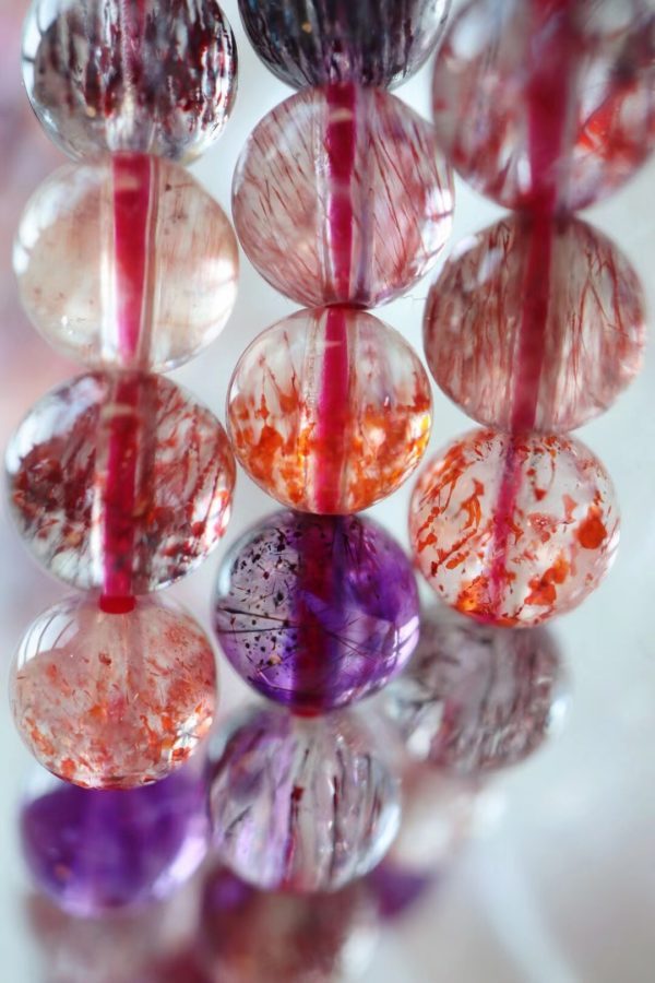 戴紫发晶的小姐姐,总是那么迷人-菩心晶舍