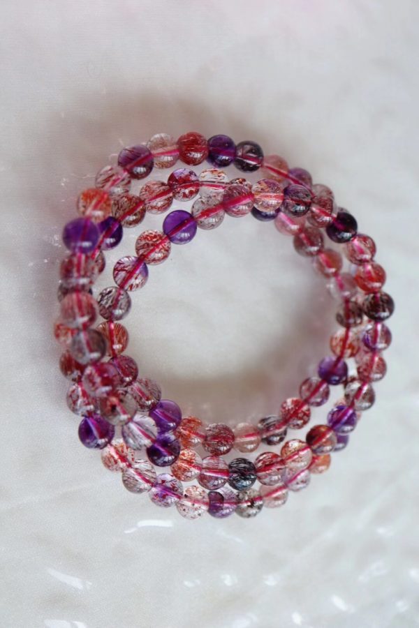 戴紫发晶的小姐姐,总是那么迷人-菩心晶舍