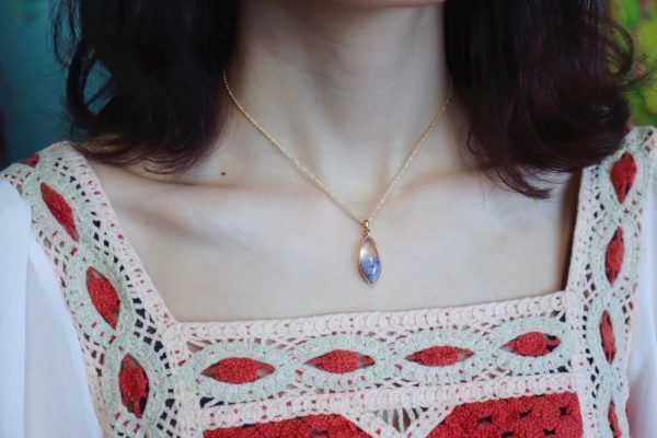 一条神仙链子搭配蓝发晶、红纹石、海纹石...可以百搭各种美丽吊坠-菩心晶舍