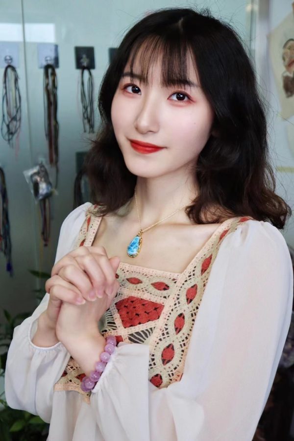 一条神仙链子搭配蓝发晶、红纹石、海纹石...可以百搭各种美丽吊坠-菩心晶舍