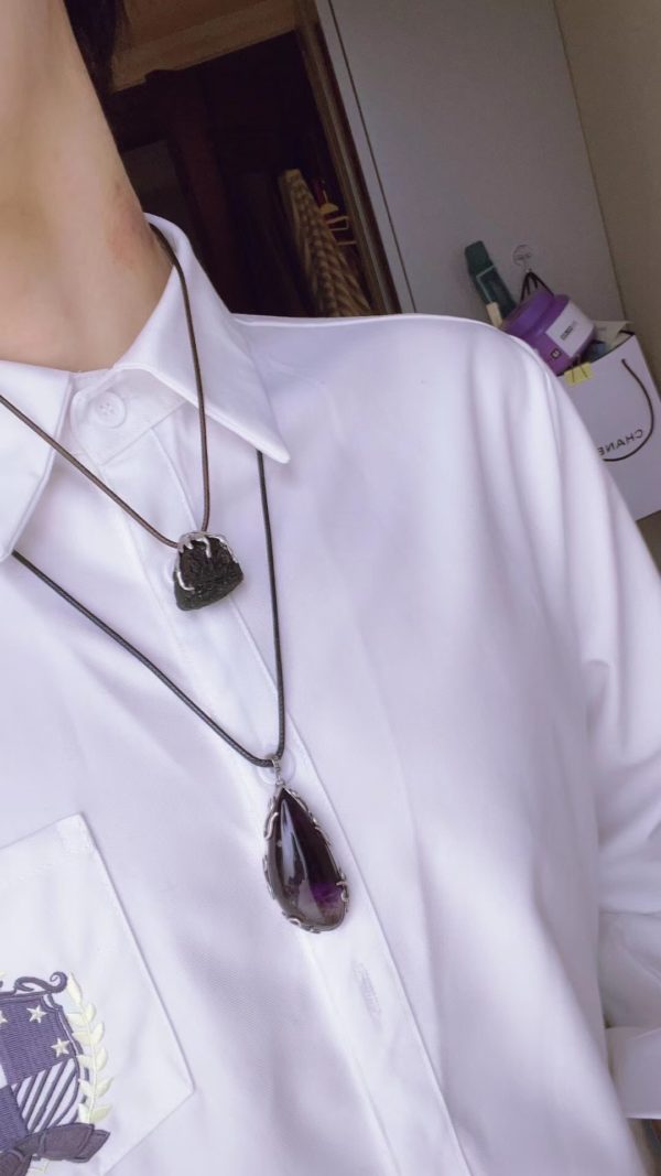 【客户返图】碧玺蛇戒、捷克陨石、 超七返图,和菩心晶石相伴的路上-菩心晶舍