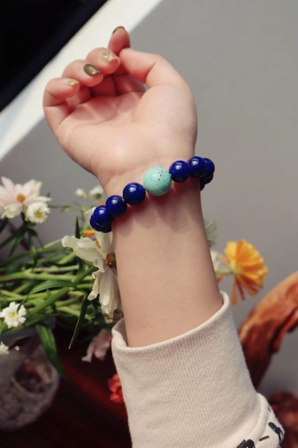 老矿青金石麒麟，佩麒麟者，必有祥瑞护身-菩心晶舍