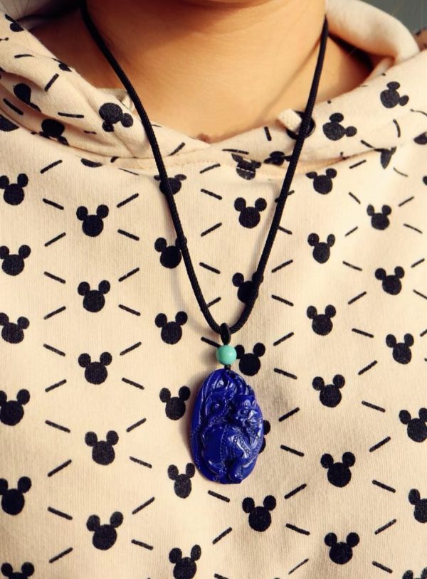 老矿青金石麒麟,佩麒麟者,必有祥瑞护身-菩心晶舍