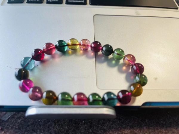 关于老料碧玺手链,我们大菩心,真是随便盲撸-菩心晶舍