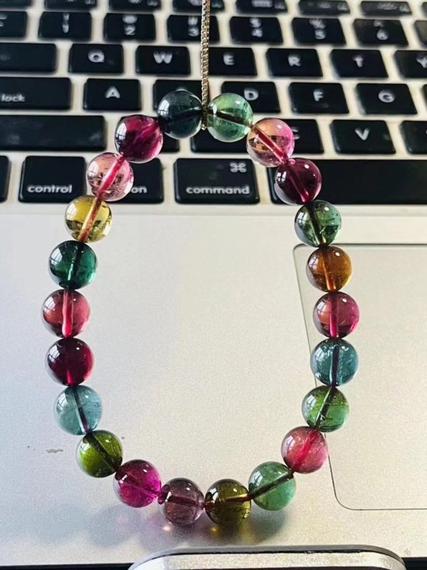 关于老料碧玺手链,我们大菩心,真是随便盲撸-菩心晶舍