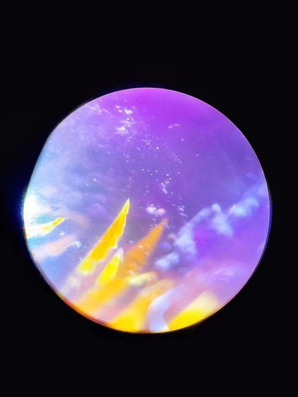 极光23,50倍显微镜下拍摄是什么效果?-菩心晶舍